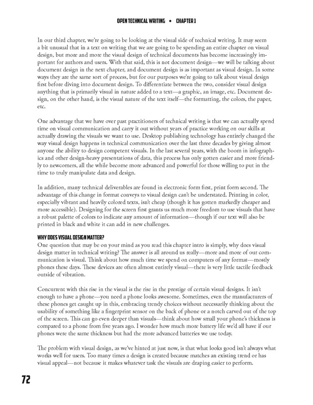 Open Technical Writing - New Page